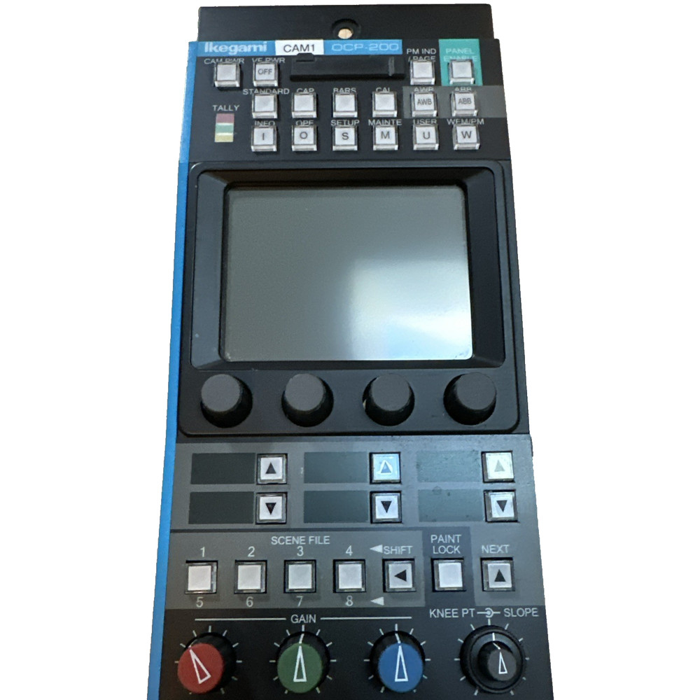 Ikegami OCP-200 Operation Control Panel w Cable Ships Free
