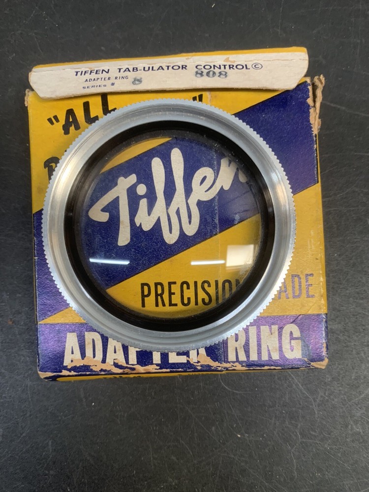 Tiffen # 808 A adapter ring - Series 8 With Case And Box