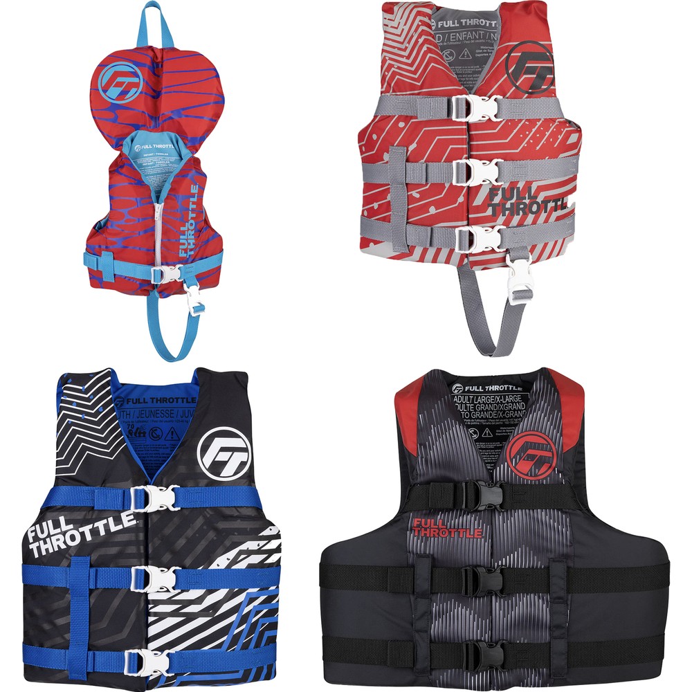 Full Throttle Nylon Life Jacket