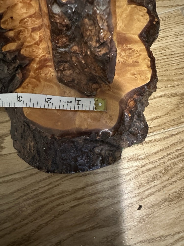 Burl Wood Clock