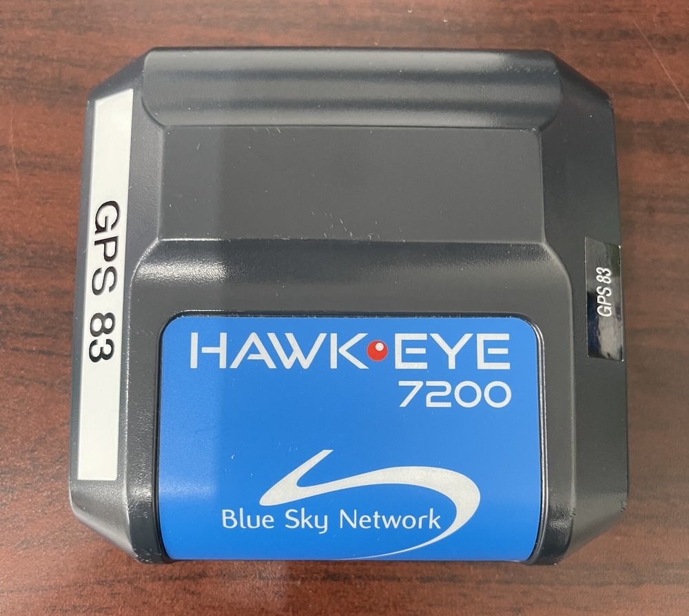 HawkEye 7200 satellite tracking device, Blue Sky Network P/N HE720001