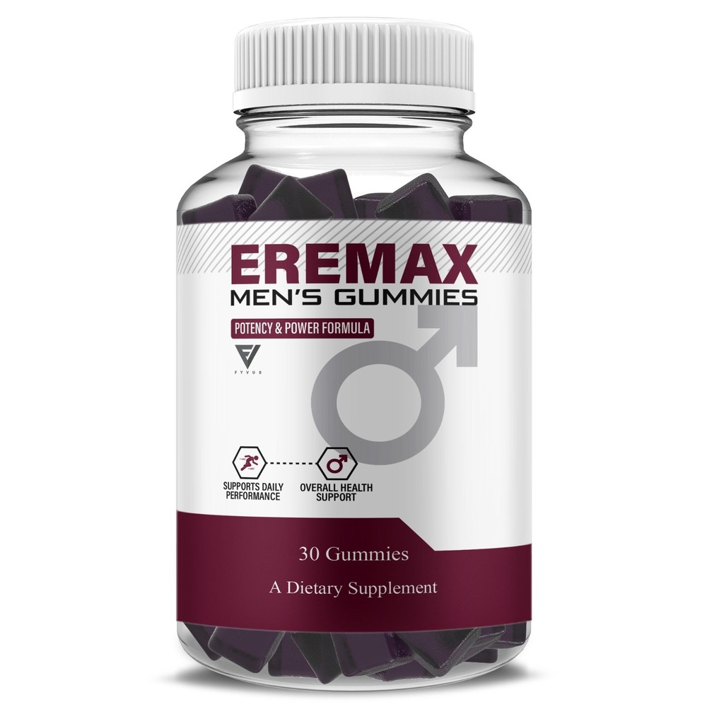 Eremax Performance Gummies, Eremax Advanced Formula (1 Month Supply)