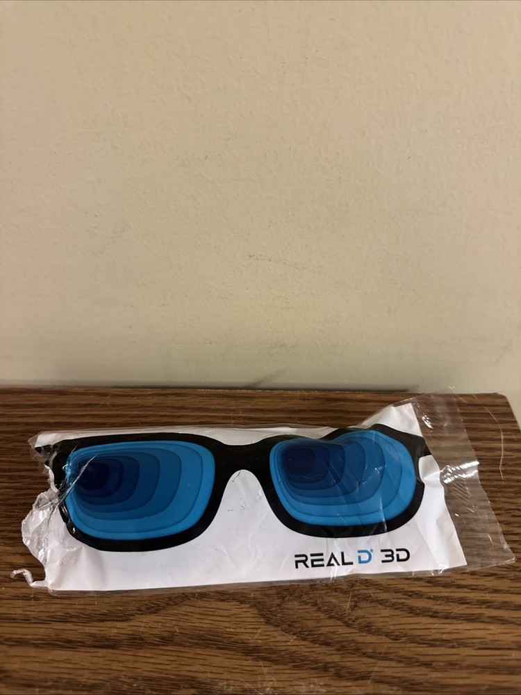 1 Pair Real D 3D Glasses *Pre-Owned/Nice Condition*