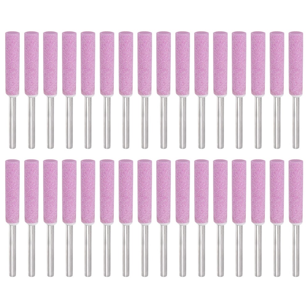 7/32" Diamond Chainsaw Sharpener Sharpening Stone Grinding File Pink 32Sets