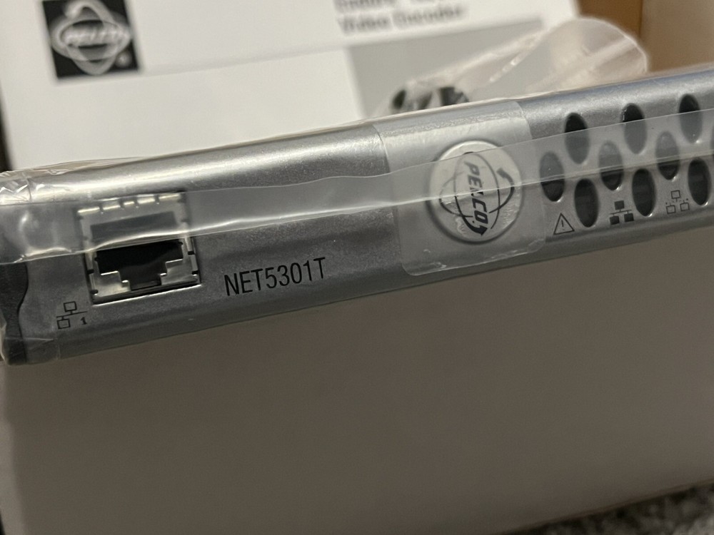 NOS PELCO NET5301T VIDEO ENCODER One Input Dual Stream Free Shipping