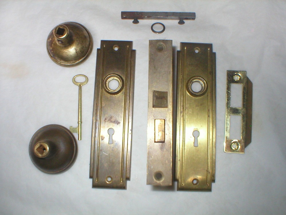 Antique Art Deco Era Door Hardware