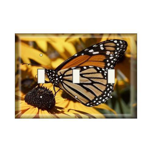 SnazzySwitch Monarch Decorative Light Switch Plate Cover