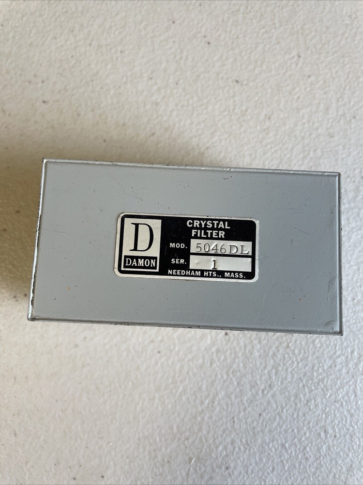 DAMON CRYSTAL FILTER 5046DL Vintage