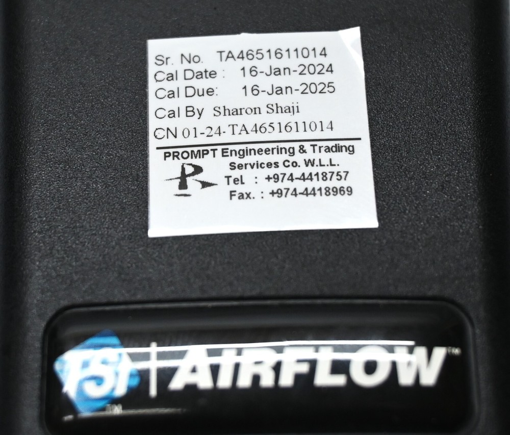 Airflow Instruments TA465-P Multi-Function Ventilation Calibrated (16-01-2024)