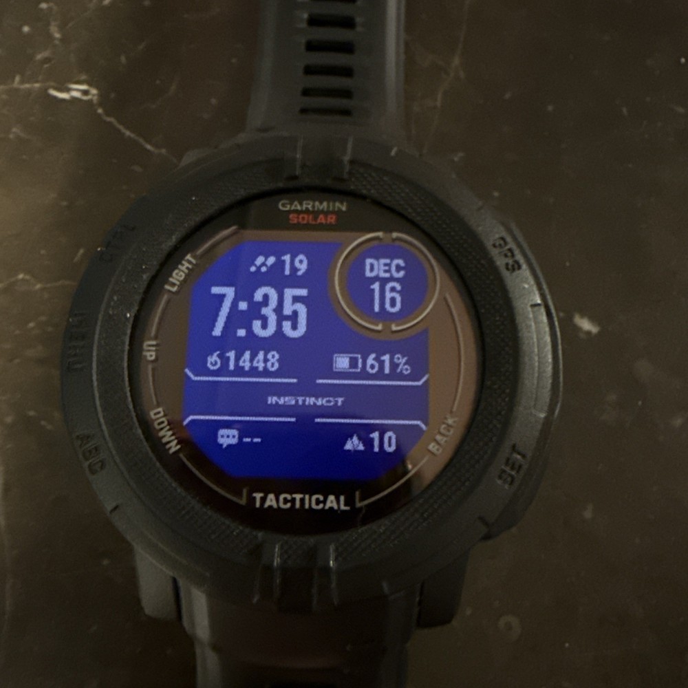 Garmin Solar Tactical Instinct 2 Thermal Shock Water