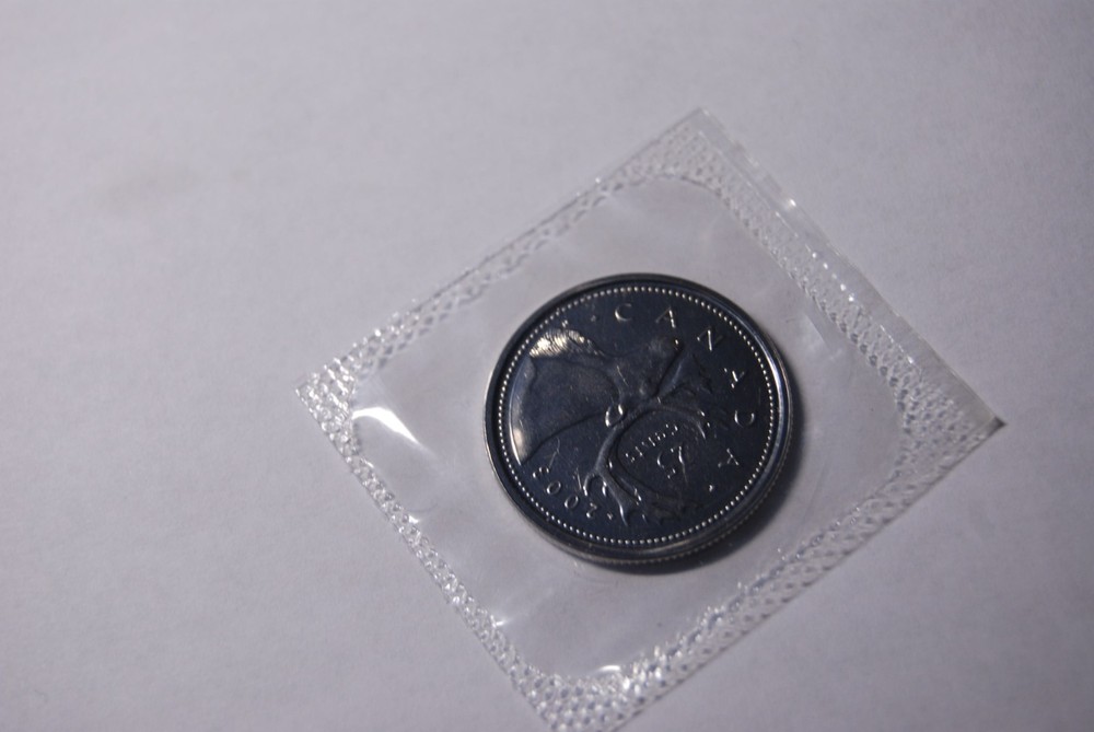 Canada  2003P 25 Cents PL  In Wrap