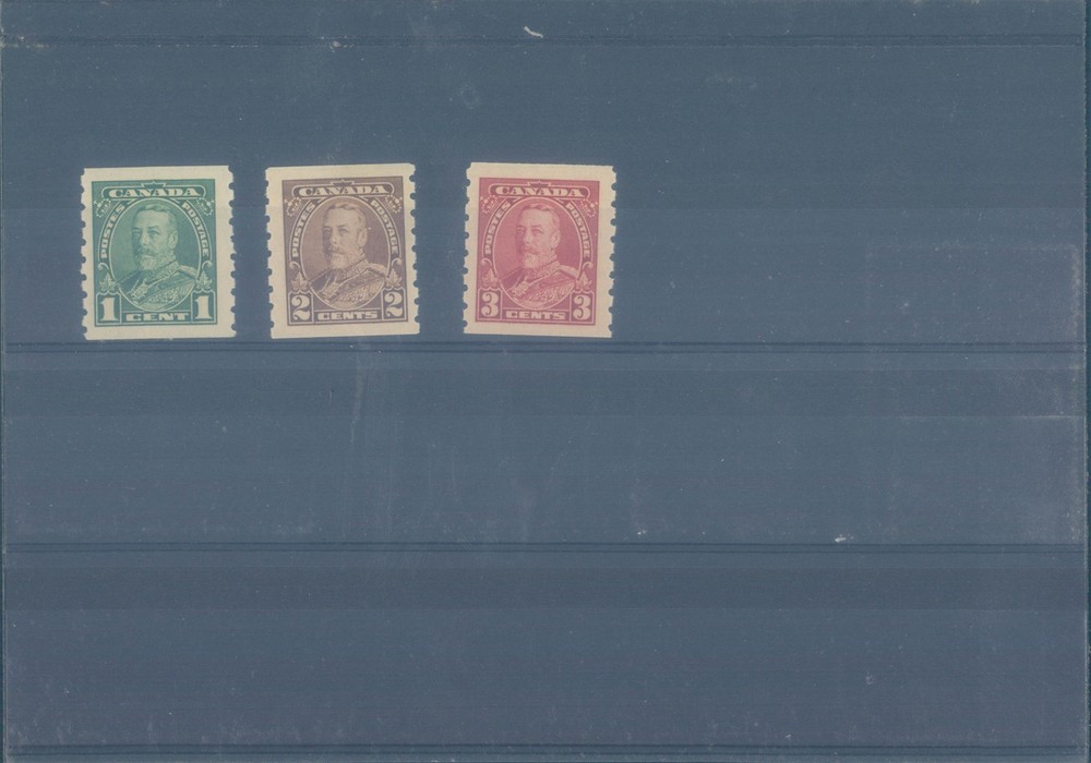 CANADA 1935 MNH vertical imperf. stamps