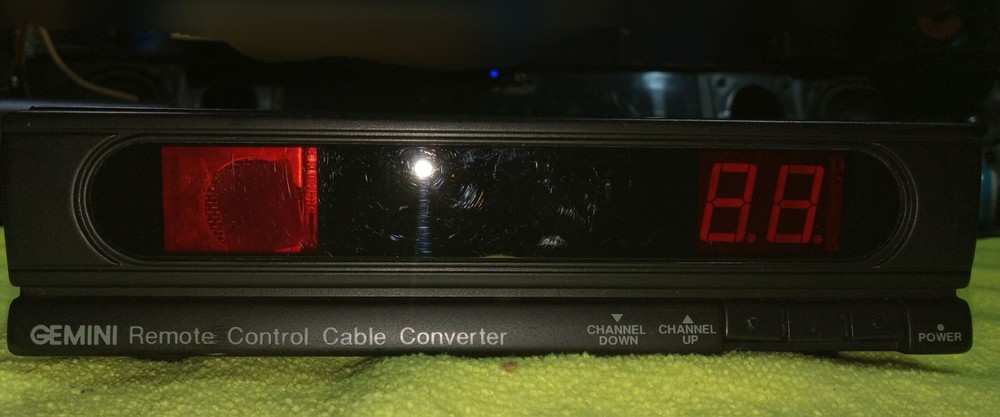 Gemini AD6000 Remote Control Cable Converter Tested - Works   (NO REMOTE)