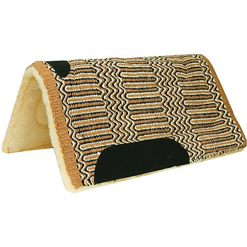 Mustang Santa Fe Wool Blend Western Saddle Pad