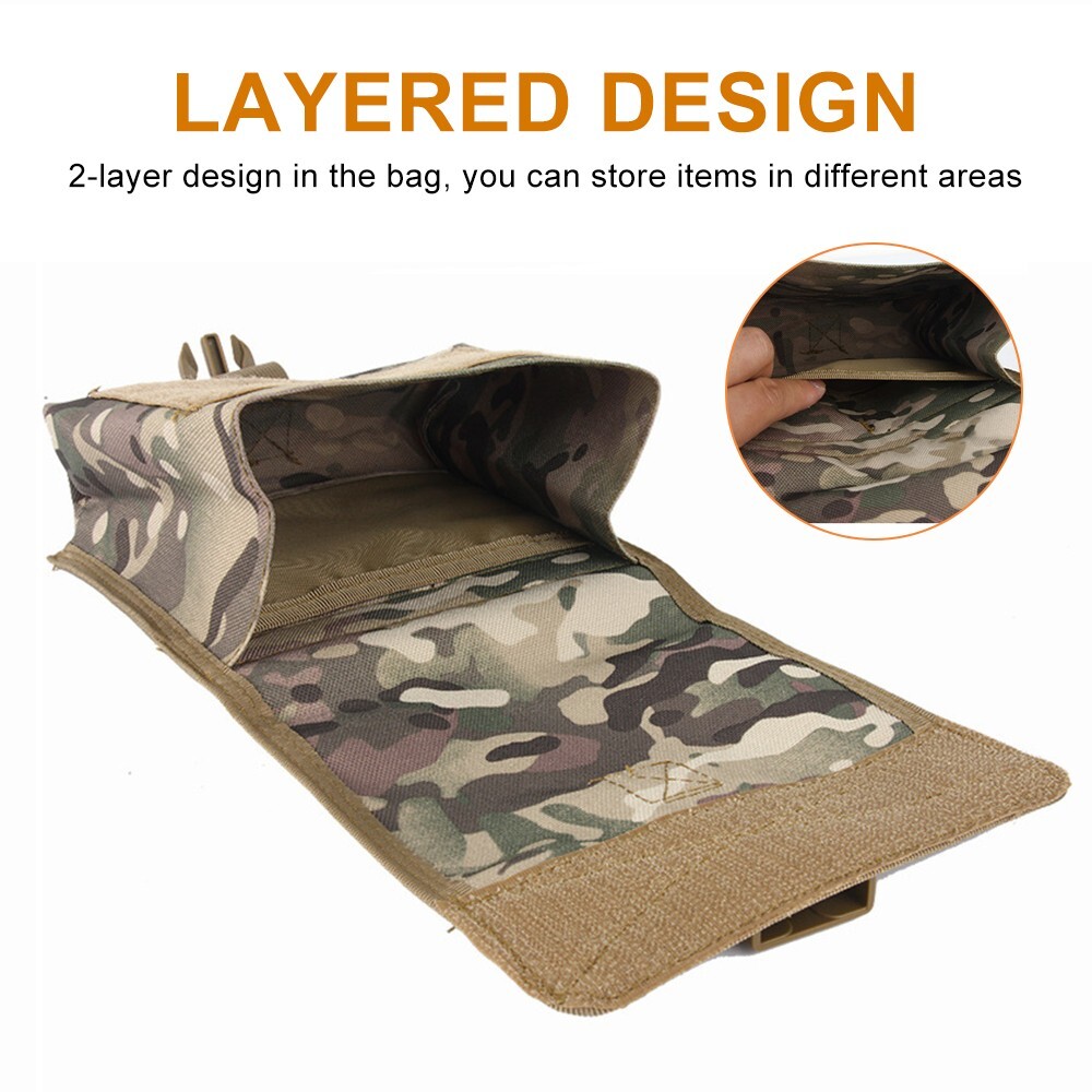 Molle Pouches Multi-Purpose Compact Tactical Compact Water-Resistant EDC Pouch