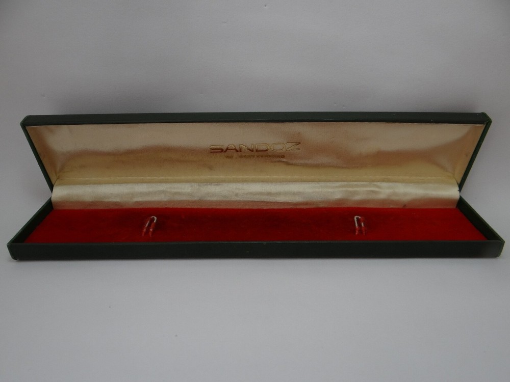 Sandoz Watch Box Vintage 1970's