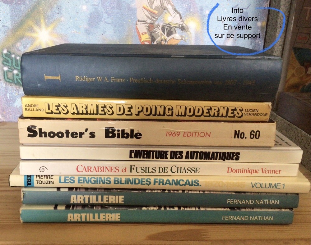 BIG BOOK "LES WEAPONS A FEU" by Marcel Baldet