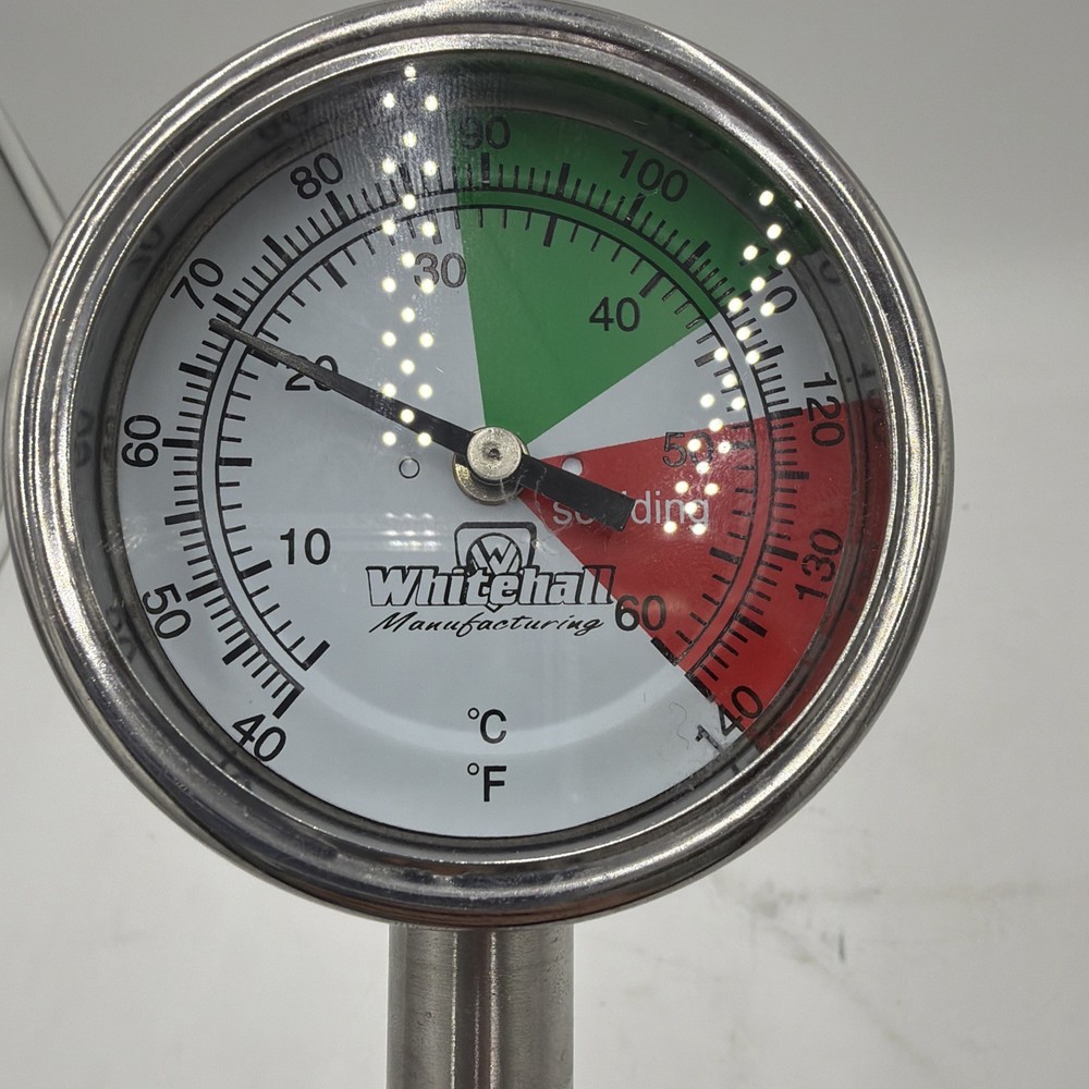 Whitehall 3'' Dial 28'' Temperature Guage