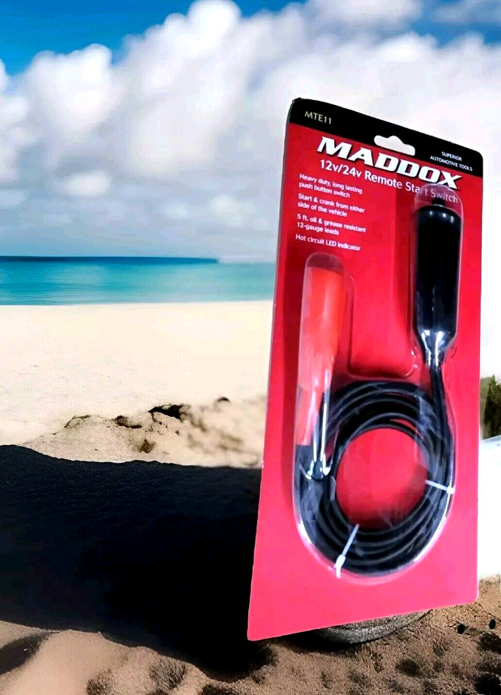 MADDOX 12/24V Remote Starter Switch