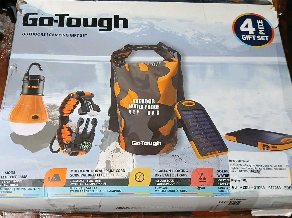 Go-Tough 4-Piece Camping Set
