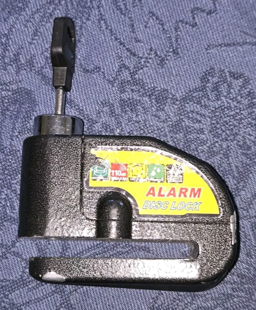 Motorcycle Wheel Lock Alarm