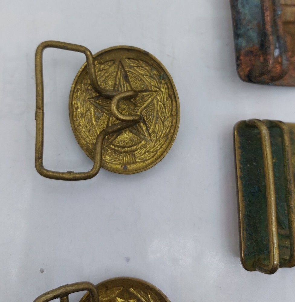 USSR military belt buckles