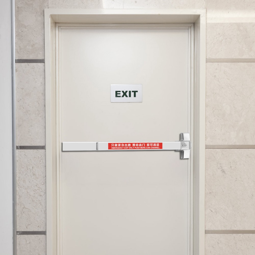 Commercial Door Push Bar Exit Panic Device Lock Emergency Hardware Latches Tool