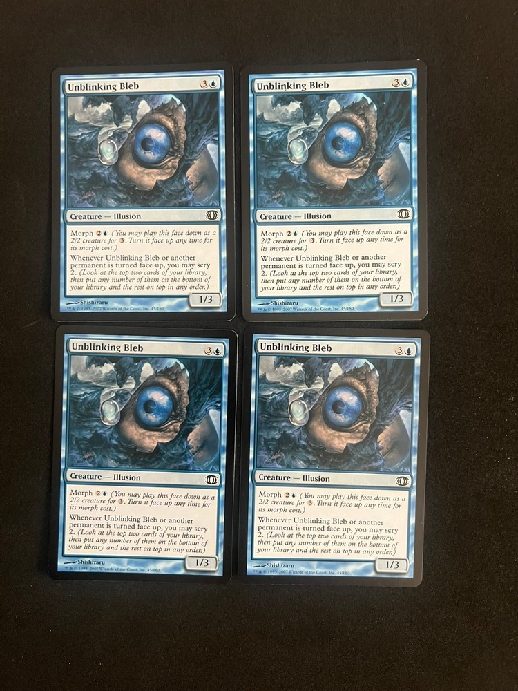 x4 Unblinking Bleb [Future Sight] Magic MTG Cards LP