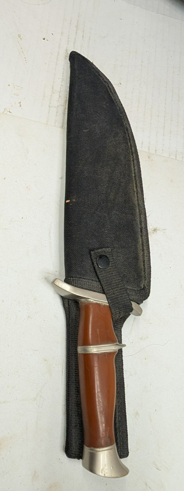 Vintage Stainless ROSTFREI Dagger & Sheath 15 " Long