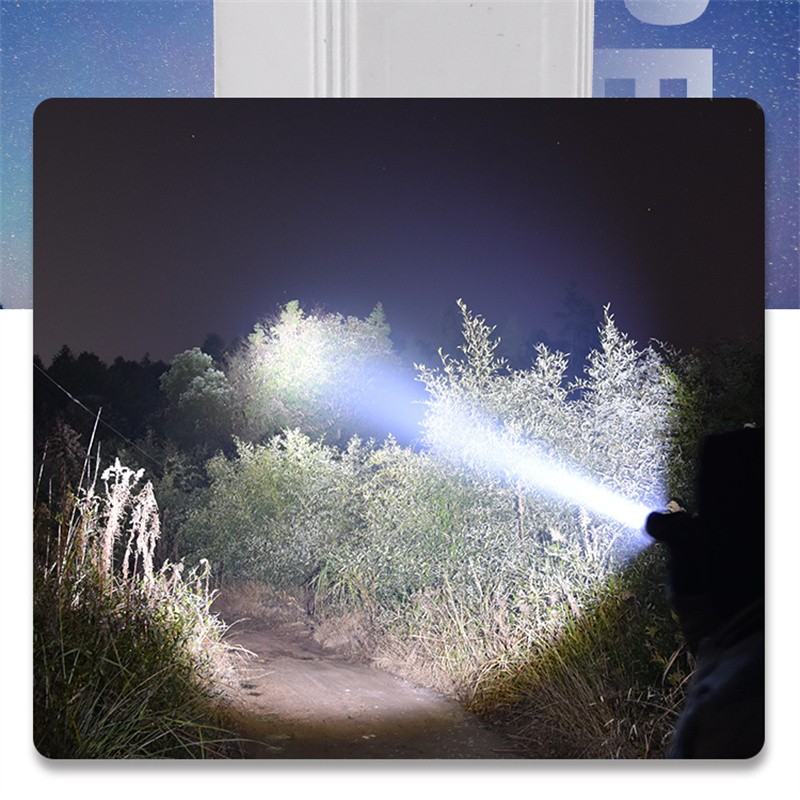 Magnetic COB LED Work Light USB Rechargeable Camping Light Flashlight+Headband