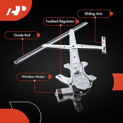 Front Right Passenger Side Electric Power Window Regulator with Motor