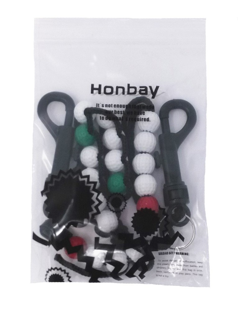 Honbay 2pcs Golf Beads Count Stroke Score Counter