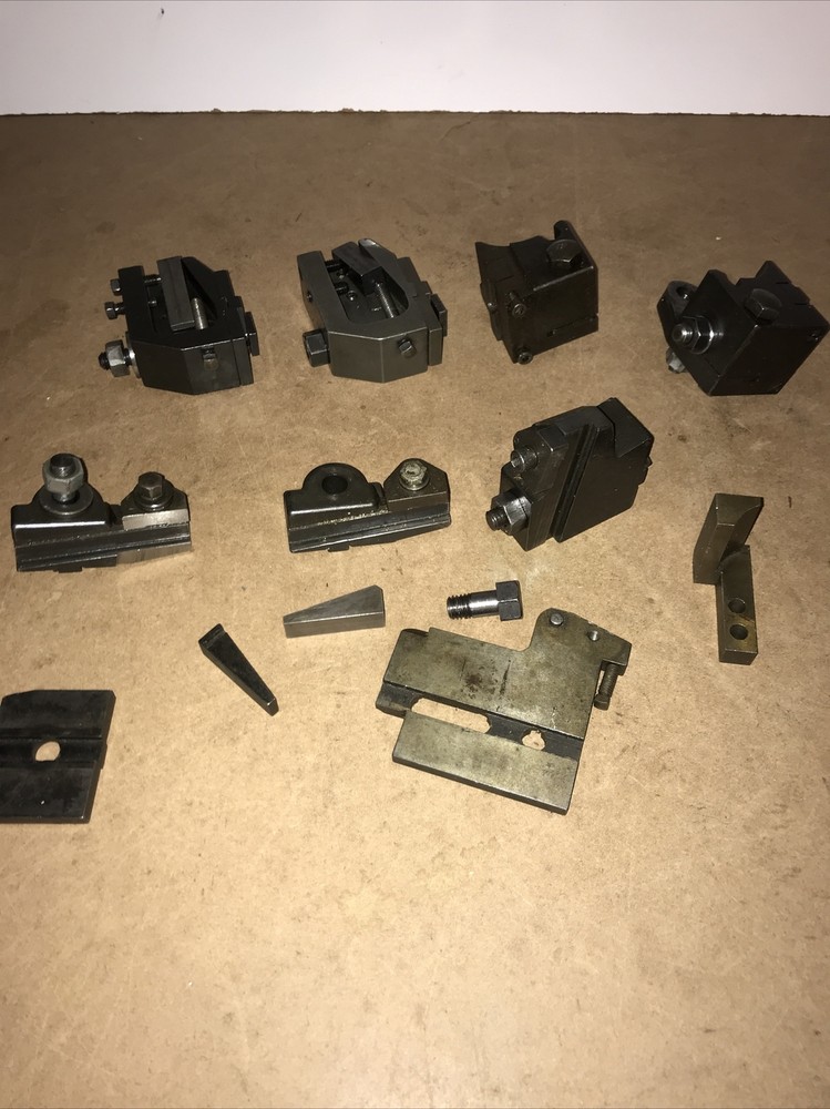 OG TOOL HOLDERS AND CROSS SLIDES LOT