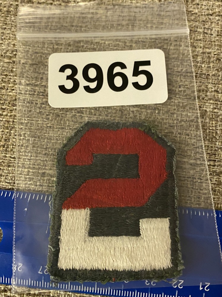 US Army 2nd Patch INV3965