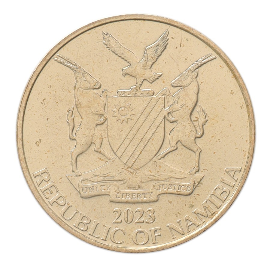 Namibia 5 Dollars, 1993-2023, KM #5, Mint