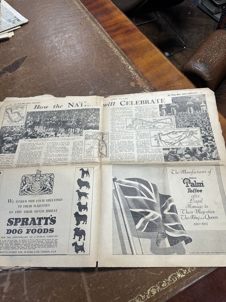 Daily Mail Silver Jubilee Supplement May 6th 1935