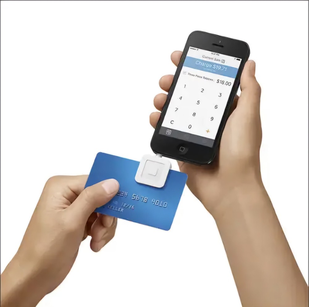 Square Reader for Magstripe (with headset jack) Credit Card Pay - White