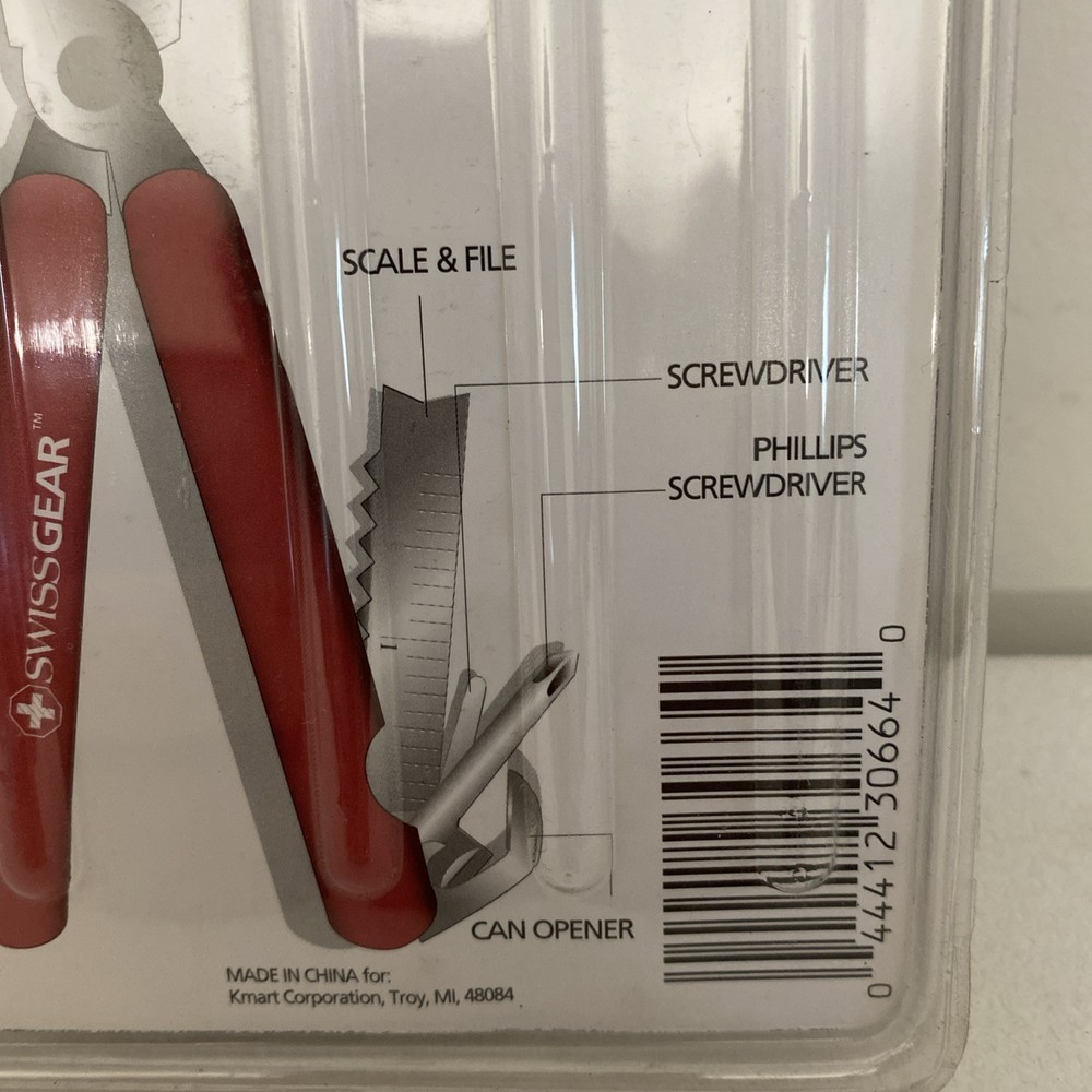 SwissGear Carbon Steel Multi-Function Pliers Multi Tool New In Package
