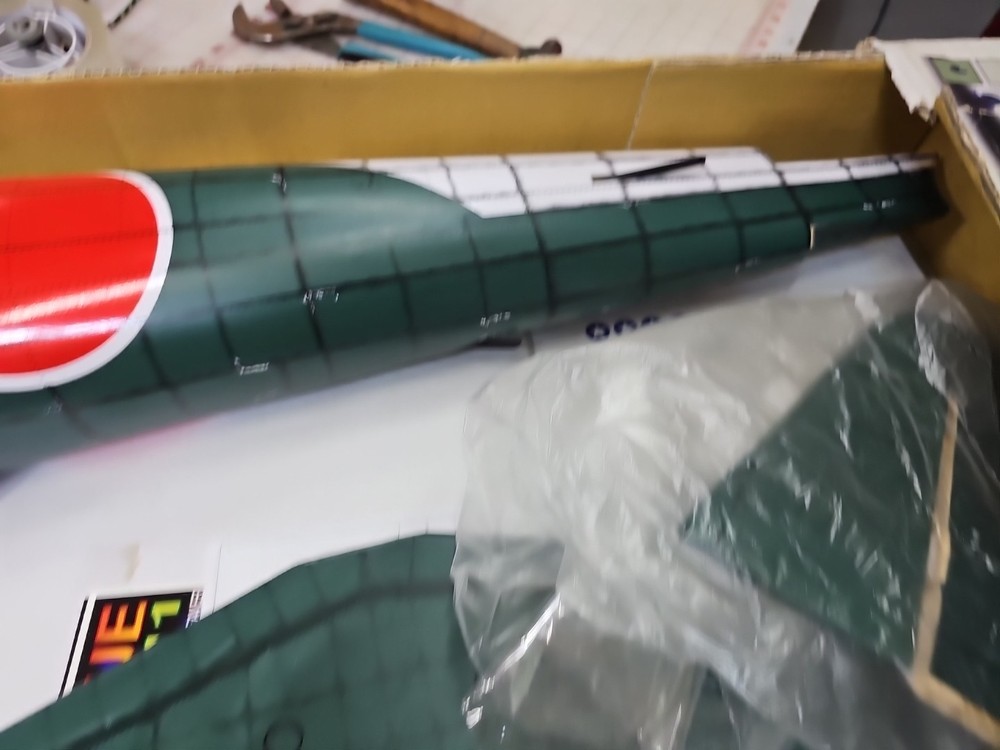 Mitsubishi A6M ZERO Arf RC AIRPLANE