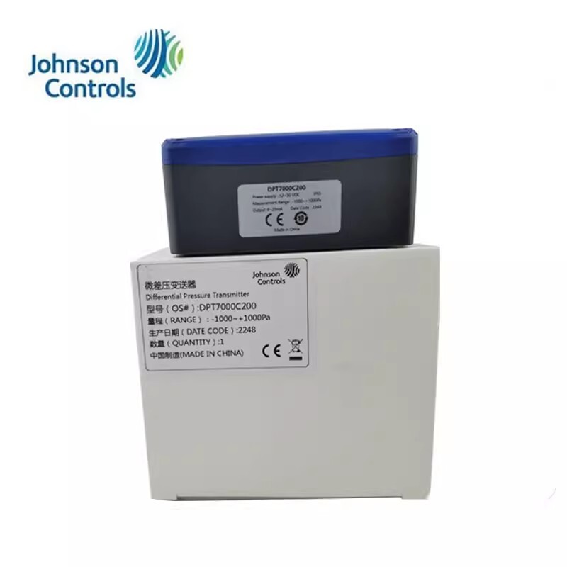 1pcs Johnson Differential Pressure Transmitter Sensor DPT7000C200 ±1000pa 4-20MA