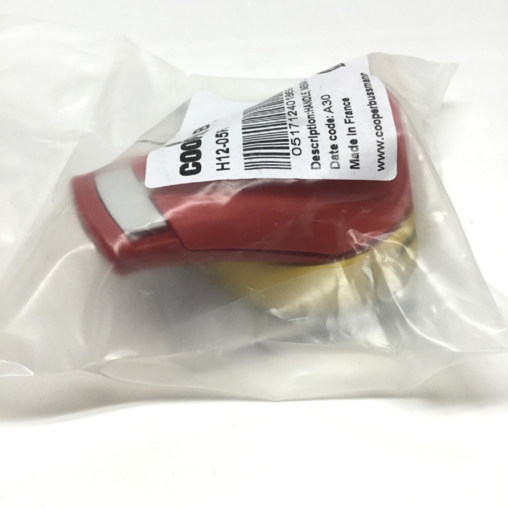 Cooper Bussmann H12-05R Padlockable Disconnect Switch Pistol Handle Operator Red