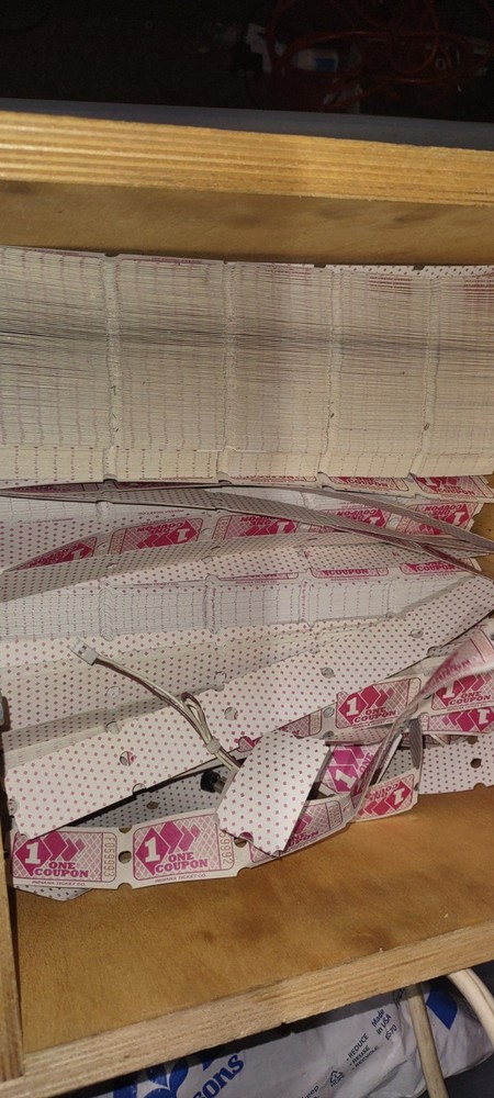 arcade redemption ticket lot #19