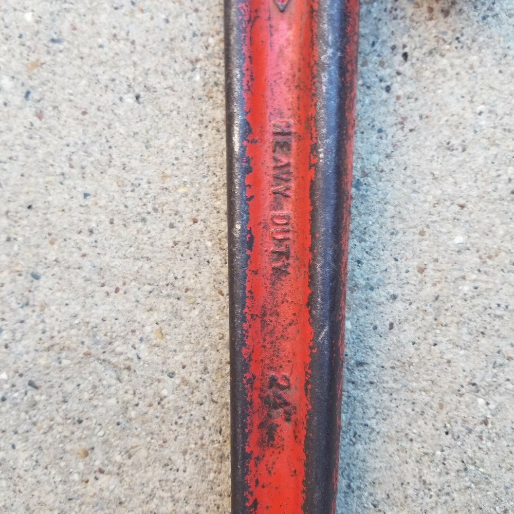 Ridgid Tools 24" Heavy Duty Adjustable Pipe Wrench, Plumbing, Pipe Fitting