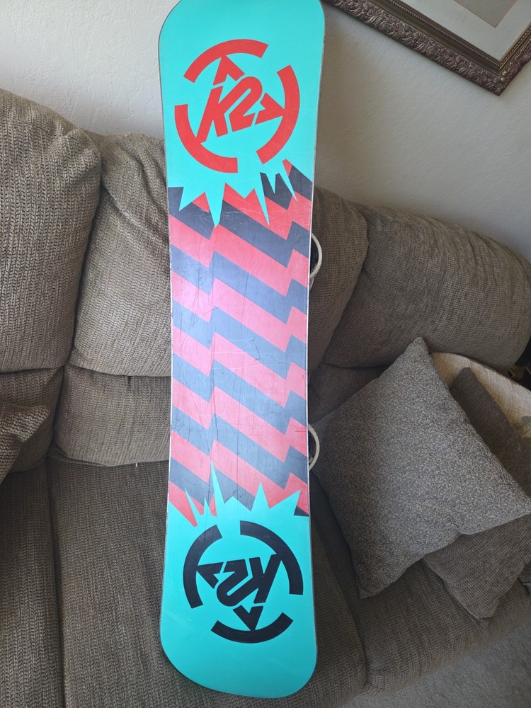 K2 Mini Turbo Snowboard 120cm Original Bindings