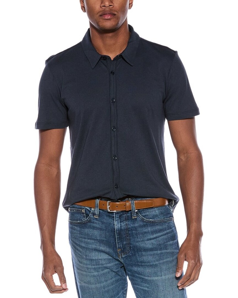 Barefoot Dreams Mc Shirt Men's Blue L