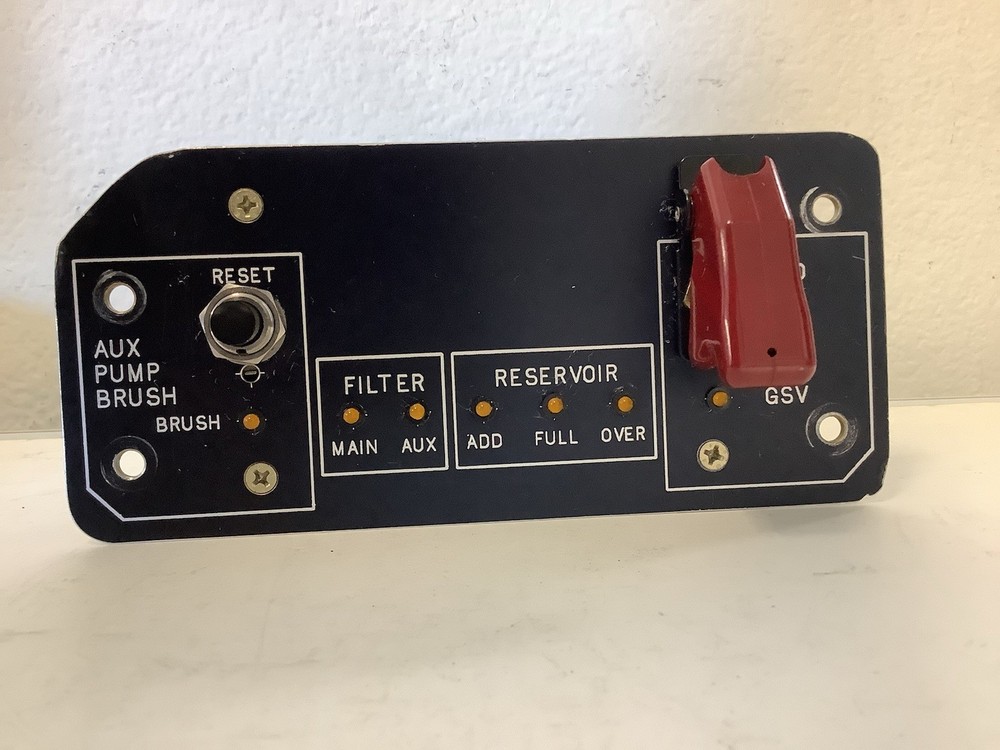 Bombardier Learjet 4529308000-005 Hydraulic Ground Control Box Assembly