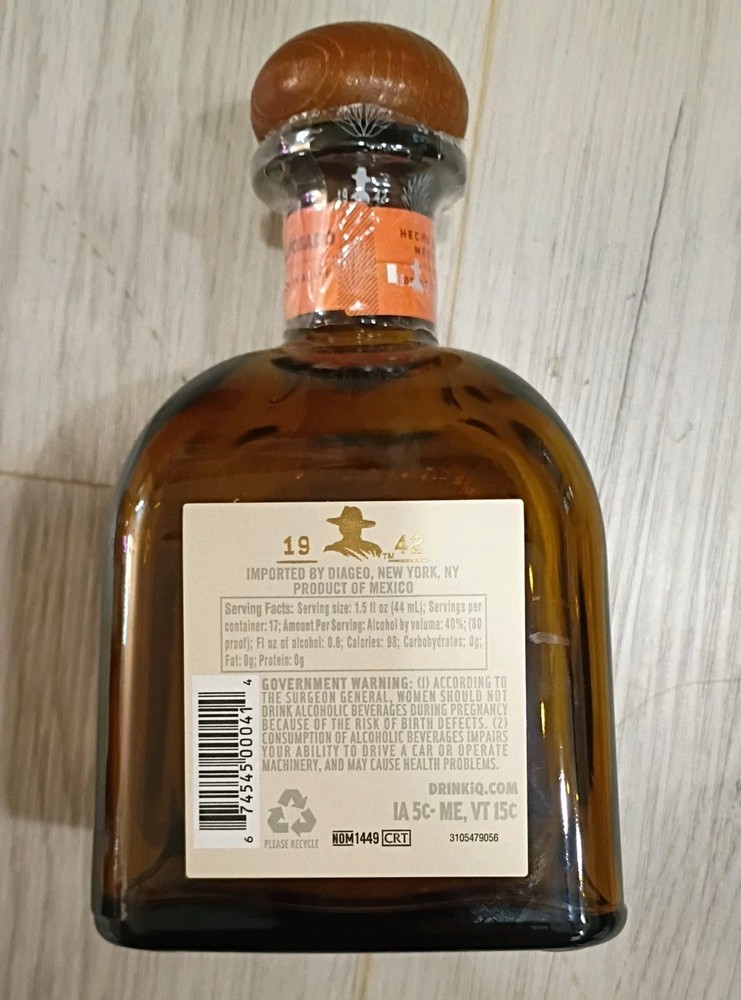 Don Julio EMPTY Reposado Tequila Bottle 750 ml