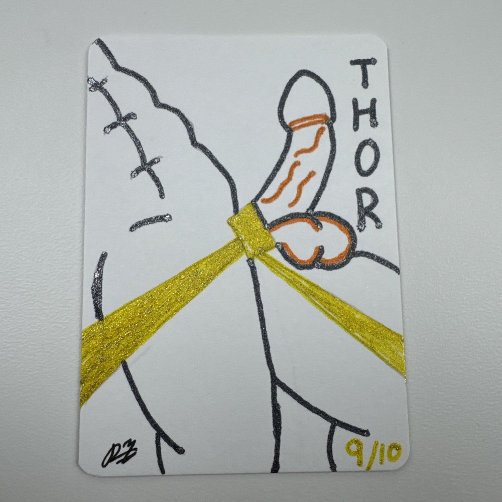 ACEO Thor 9/10 NSFW
