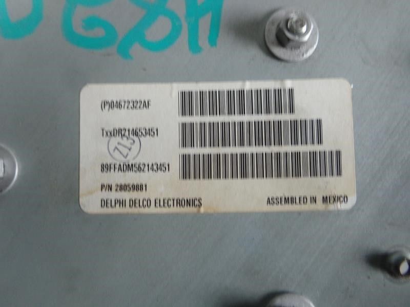 COMPASS 2007 Electrical, Misc 8146426