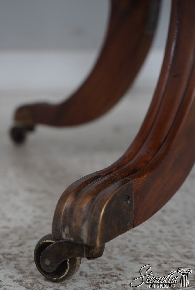 L65526: THEODORE ALEXANDER Attributed Drop Side Regency Mahogany Server